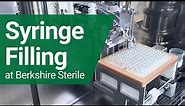 Syringe Filling at Berkshire Sterile Manufacturing