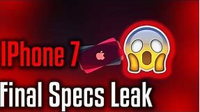iPhone 7: The Final Rumors Gloss Black & Final Specs Leak!