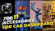 11 best car accessories For dashboard | car accessories must have | car gadgets Available On Amazon