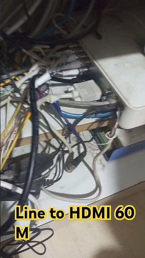 line to HDMI cable long distance #long HDMI cable