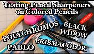 The BEST Pencil Sharpener for Colored Pencils | LIVE Test on Artist Grade Colored Pencils