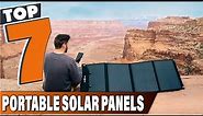 7 Portable Solar Panels That Will Change Your Outdoor Experience