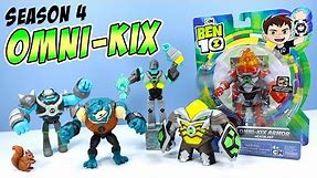 Ben 10 Reboot Omni-Kix Armor Action Figures Season 4 Toy Review