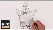 How To Draw Patrick Star | Spongebob Sketch Tutorial