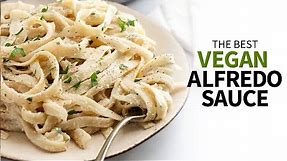 BEST VEGAN ALFREDO | Dairy-free Pasta Sauce