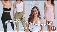 Lululemon Try On Haul & Review 2023 | Lululemon SUMMER HAUL | Align Dress Review and More!
