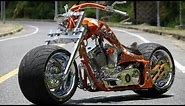 Extreme Harley Davidson Motorcycles with Front Fat Tire