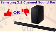 Samsung 2.1 Channel Soundbar with Wireless Subwoofer HW-M450/ZA 2.1 - Review/Overview