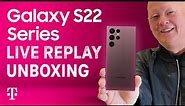 Unboxing the Samsung Galaxy S22, S22+, and S22 Ultra | T-Mobile