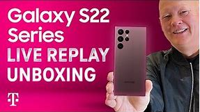 Unboxing the Samsung Galaxy S22, S22+, and S22 Ultra | T-Mobile