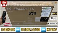 LG 32LQ640BPTA 2023 || 32 Inch Full Hd AI Webos Smart Tv Unboxing And Review || LG Frameless TV 2023