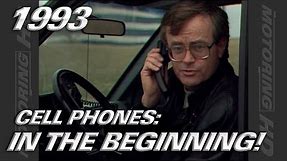 1993 - Cell Phones: In the Beginning! | Motoring TV Classics