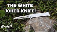 Tac Force Speedster White Joker Spear Headed Knife (TF-457S)