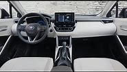 2022 Toyota Corolla Cross XLE (Cypress Macadamia Brown) – Interior