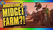 NEW MIDGET FARM!! Loot Midgets in SECONDS! - New DLC [Borderlands 2]