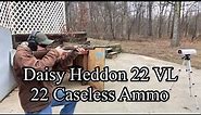 Daisy Heddon 22 VL / 22 Caseless Ammo