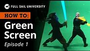 How To Make A Green Screen On Any Budget | Full Sail University