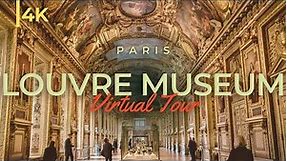 Louvre Museum 4K | Tour inside Louvre Museum Paris