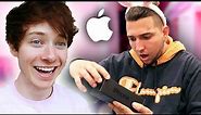 Surprising Him With a NEW iPhone!! | Sam Golbach