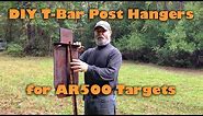 DIY T-bar Hangers for AR500 Targets