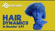 How to Animate Hair with Hair Dynamics in Blender