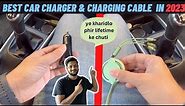 Best Car Charger For iPhone/Android - Fast & safest | Best Car charging cable - 3in1 car cable