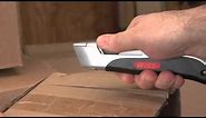 Wiss® Auto-Retracting Utility Knife Demo