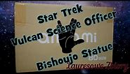 Kotobukiya Star Trek Vulcan Science Officer Bishoujo Statue unboxing