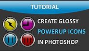 How To Create Glossy Icons In Photoshop | Ready For Unity®