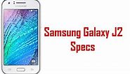 Samsung Galaxy J2 Specs & Features