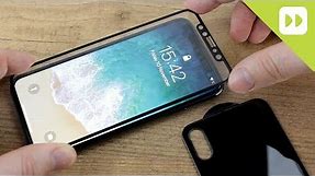 Olixar GlassTex iPhone X Front & Back Glass Screen Protector Installation Guide & Review