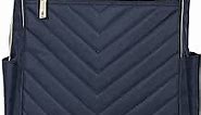 Kenneth Cole REACTION Women's Chelsea Chevron 15" Laptop and Tablet Backpack, Navy