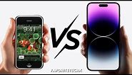 iPhone 1 vs iPhone 14 Pro Max