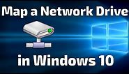 Map A Network Drive In Windows 10