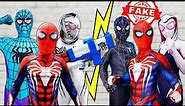 TEAM SPIDER-MAN Action Story IN REAL LIFE || Who Is THE FAKE SUPERHERO ??? (SPECIAL LIVE ACTION)