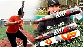 Hitting with the new CAT9 COMPOSITE -5 USSSA Bat - Marucci Baseball Bat Review