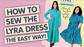 How to make The Lyra Dress– Tilly & the Buttons Dress Sewalong