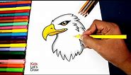 Cómo dibujar un Águila (paso a paso) | How to draw an Eagle