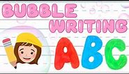 How to Write BUBBLE Letters! | Handwriting Practice with Bri Reads