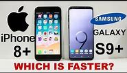 Samsung Galaxy S9+ vs iPhone 8+ Speed Test
