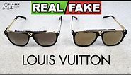 Real vs Fake Louis Vuitton Mascot Sunglasses
