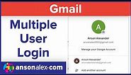 Login as a Different User in Gmail