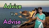 Advise Vs Advice | Difference between advise and advice | Havisha Rathore