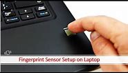 How to set up finger print sensor lock on any Dell Laptop