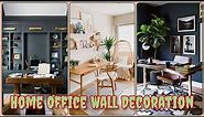 Top 25 Wall Decorating Ideas for Home Office