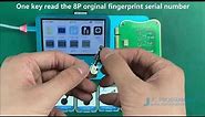 JC FPT 01 read write detect 5S-8P home button fingerprint serial number Operation video