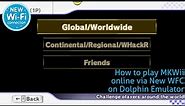 How to play Mario Kart Wii Online via New WFC on Dolphin Emulator (NOT WIIMMFI)