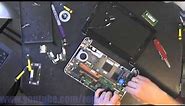 HP MINI 110 110-1000 take apart, disassembly, how-to video (nothing left)