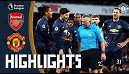 Highlights | Arsenal 2-0 Manchester United | Premier League