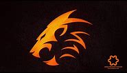 Head Lion Logo Design Tutorial / How to Design Animal Logo in Adobe illustrator CC / ESport Logo